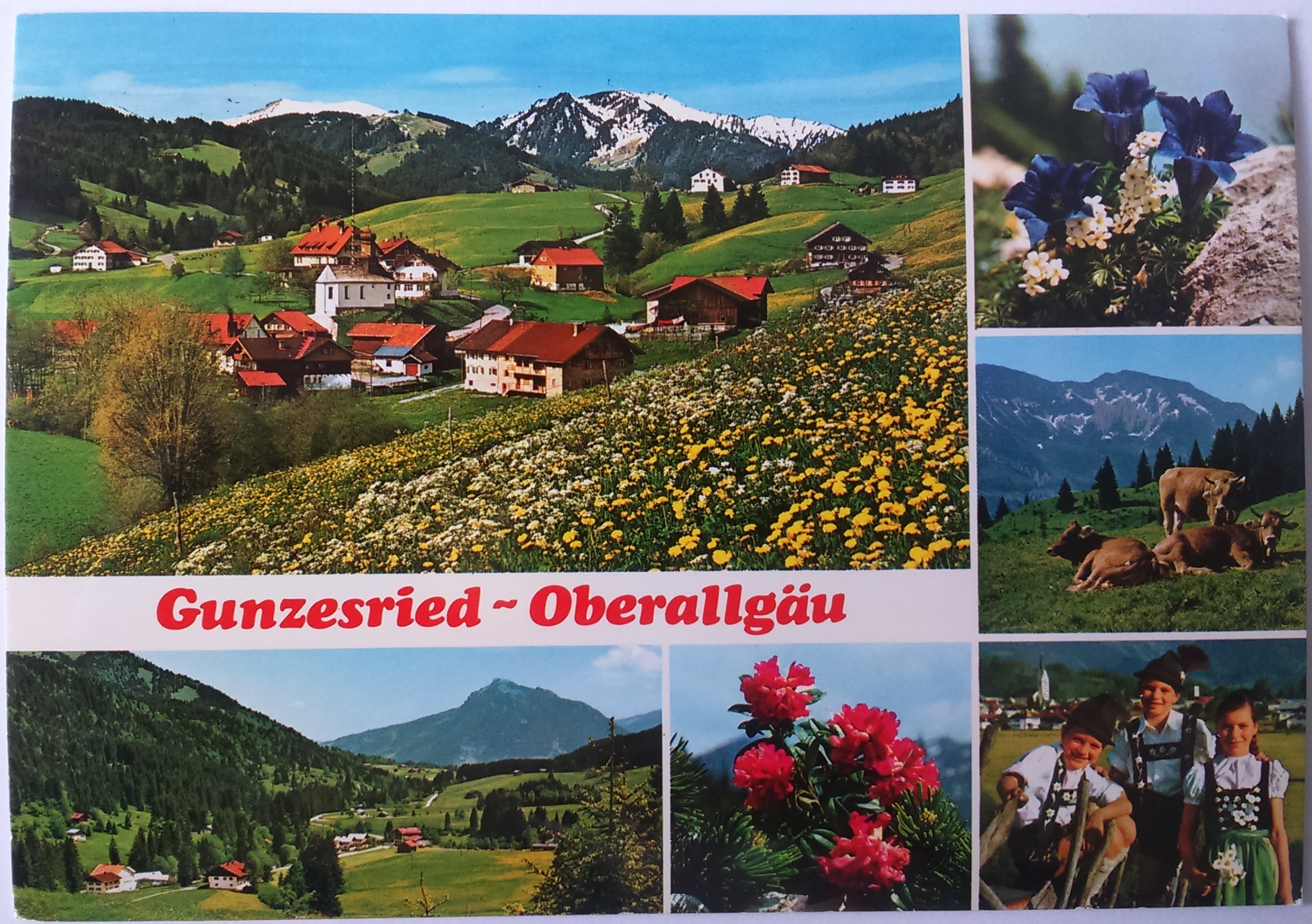 Gunzesried - Oberallgäu (24.08.1986) Immenstadt im Allgäu front